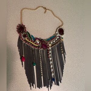 Very unique and beautiful embellished necklace.